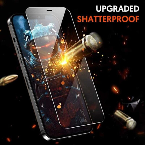 2 τεμαχίων συμβατό με iPhone13, σκληρυμένο γυαλί 0,26 χιλ. 2,5 D 9 H, διαφανές 1