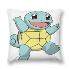 Housse de coussin Squirtle en peluche, plusieurs tailles, ultra-confortable, anti-salissures et protectrice