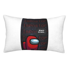 Among Us Pillowcases, Super Soft and Cozy Fuzzy Pillow Cases with Zipper, 20x30 Inches, Bedroom, Sofa, Couch,All Seasons Pillow Case