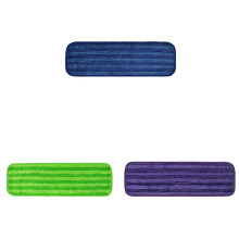 Lot de 3 lingettes de rechange en microfibre pour balai PowerMop ADAPTS, tête de balai plate.
