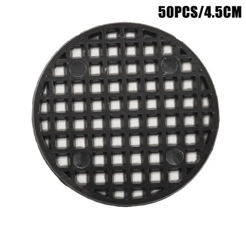 YiFudd50PCS Πλέγμα για τρύπες γλάστρας, κάτω μέρος, αναπνεύσιμο δίχτυ στεγανοποίησης