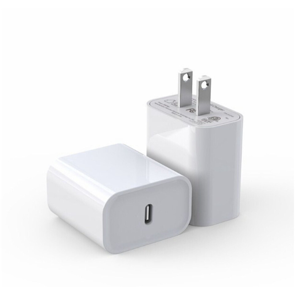 [2 Pack] 20W Usb C Charger Pd Fast Charging Block, Compatible With Iphone 13/12/Se/11, Ipad Mini/Pro, Pixel, Galaxy S21/S20/Note 10 9009791368093