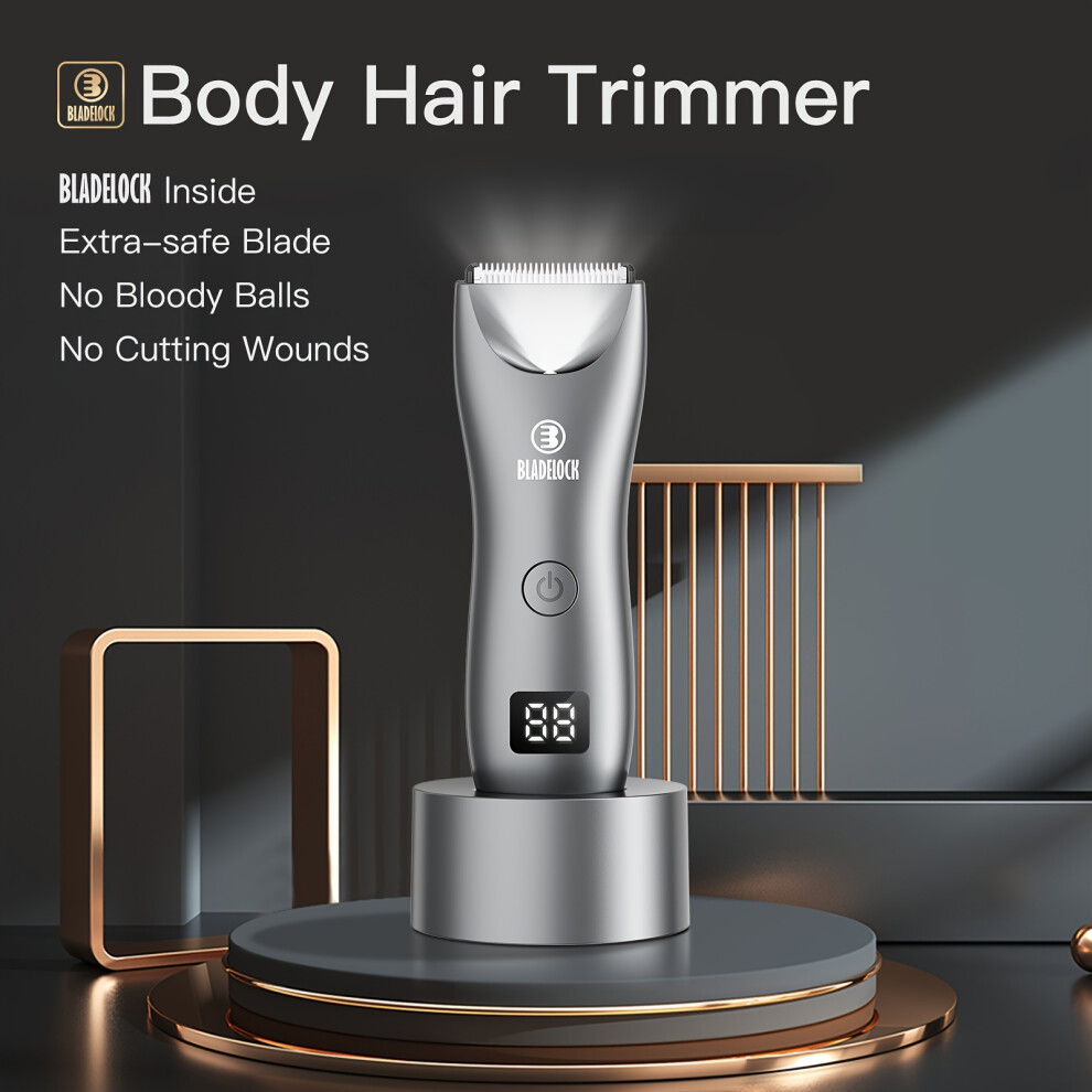 Body Groomer, Body Hair Trimmer, USB Electric Ball Trimmer, Groin & Body Shaver