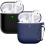 Συμβατό με θήκη AirPods, προστατευτικό περίβλημα σιλικόνης για συμβατότητα με θήκες 1