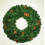 Guirlanda de Natal artificial Oregon Fir pré-iluminada, 91 cm (36 polegadas), com luzes LED brancas quentes e múltiplas. 1