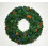 Guirlanda de Natal artificial Oregon Fir pré-iluminada, 91 cm (36 polegadas), com luzes LED brancas quentes e múltiplas. 3