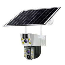 8MP4K HD Solar4G SIM Dual Lens Low Energy V380pro Smart Security IP-Kameras für den Außenbereich mit PIR-Personenerkennung