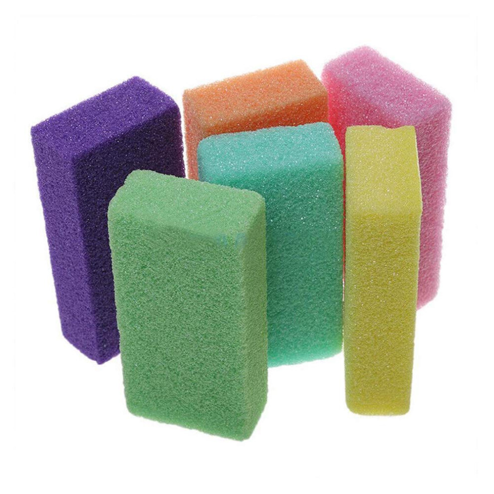 Foot Pumice Stone Set for Dead Skin Removal, Pedicure Foot File, Smooth Skin Exfoliation, 10 Pcs