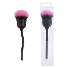 Makeup Brush Large Soft Fluffy Foundation and Blush Powder Brush for Daily Use (Black Rose)