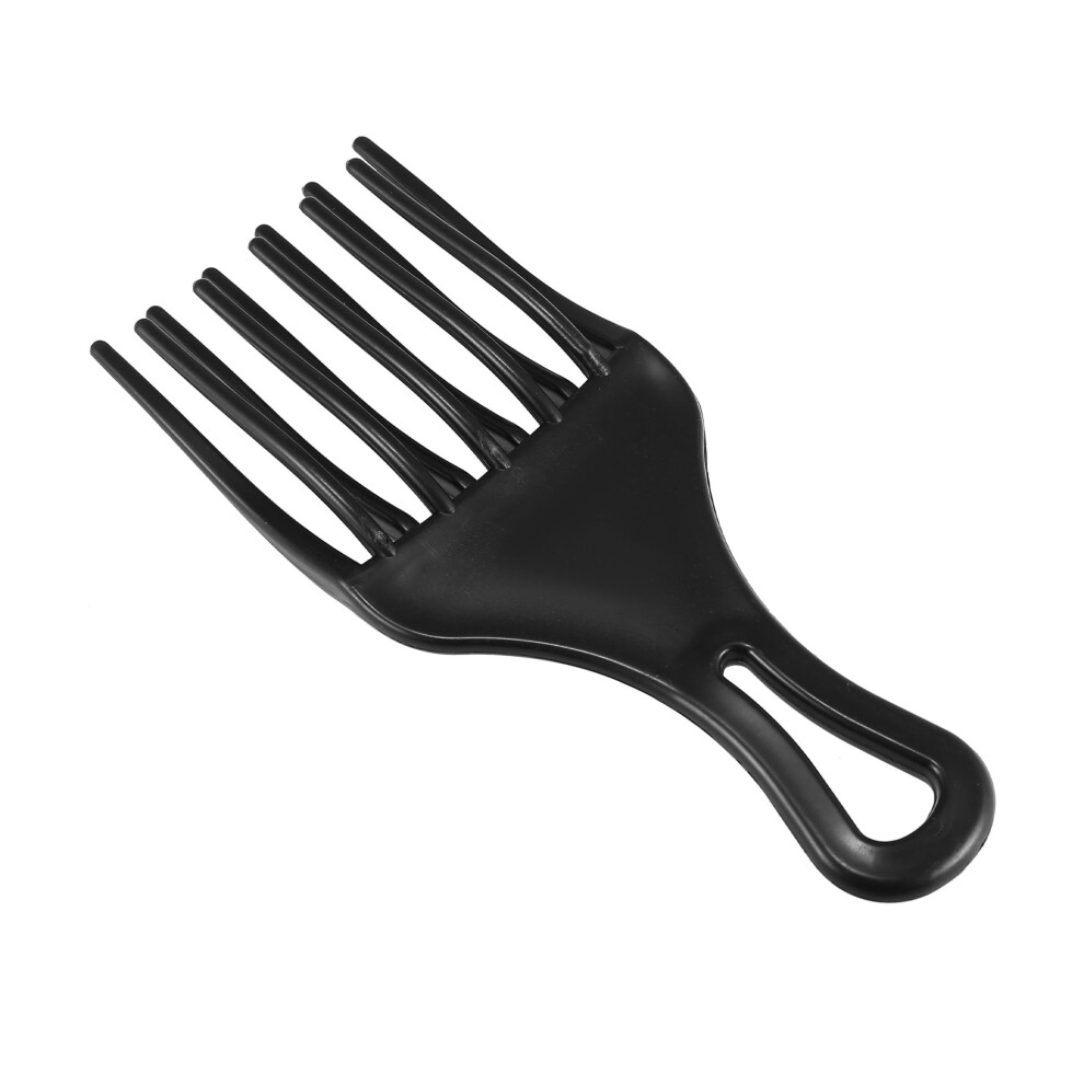 Afro Hair Pick Comb Wide Tooth for Curly Hair Men and Women Ergonomic Grip AntiStatic Styling