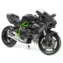 1:12 DieCast Motorcycle Model Toy for Boys and Adults Collectible Black