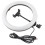 Adjustable Brightness, Stepless Dimmable Abs Ring Light For Professional Photography, Soft Lighting To Enhance Shiny Skin, Versatile Tripod For 1