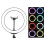 Adjustable Brightness, Stepless Dimmable Abs Ring Light For Professional Photography, Soft Lighting To Enhance Shiny Skin, Versatile Tripod For 6