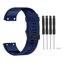 Snyggt reservarmband för Garmin-modeller, slitstarkt mjukt silikonmaterial, svettbeständigt, ergonomiskt design, snabbkoppling, fjäderfän, Skin