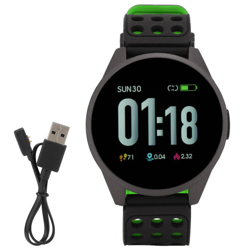 Σύγχρονο Fitness Tracker, πιο αναπνεύσιμο και άνετο, έγχρωμη οθόνη αφής TFT, ανθεκτικό στο