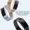 IP68 Αδιάβροχο Fitness Tracker με μετρητή θερμίδων σε πραγματικό χρόνο, ενσωματωμένο 7