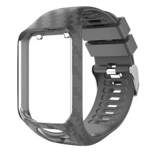 Wytrzymały i trwały pasek zamienny do zegarka TomTom Runner3, ergonomiczna konstrukcja, łatwy w montażu, przyjazny dla skóry, bezzapachowy,