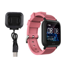 Smart Fitness Tracker Watch with Heart Rate Sleep Monitor, IP68 Waterproof and Call Notification, Long Battery Life Compatible with iOS Android Device