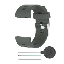 Bekvämt runt ditt armbandsur för Polar Vantage V, mjukt och hållbart TPE-ersättningsarmband ergonomiskt design spricker inte slitstarkt svettskydd
