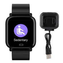 Smartwatch für Damen und Herren, 1,3-Zoll-Display mit Benachrichtigungen, Herzfrequenzmesser und Wasserdichtigkeit, anpassbare Zifferblätter und