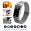 IP68 Αδιάβροχο Fitness Tracker με μετρητή θερμίδων σε πραγματικό χρόνο, ενσωματωμένο 6