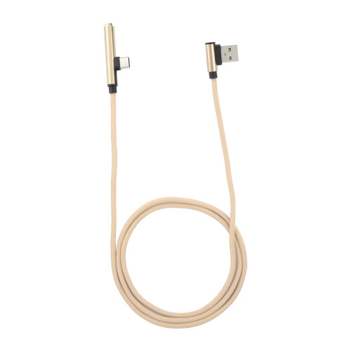 Καλώδιο USB-C από πλεγμένο νάιλον, εργονομικά σχεδιασμένο για άνετη χρήση 1m/3,3ft,