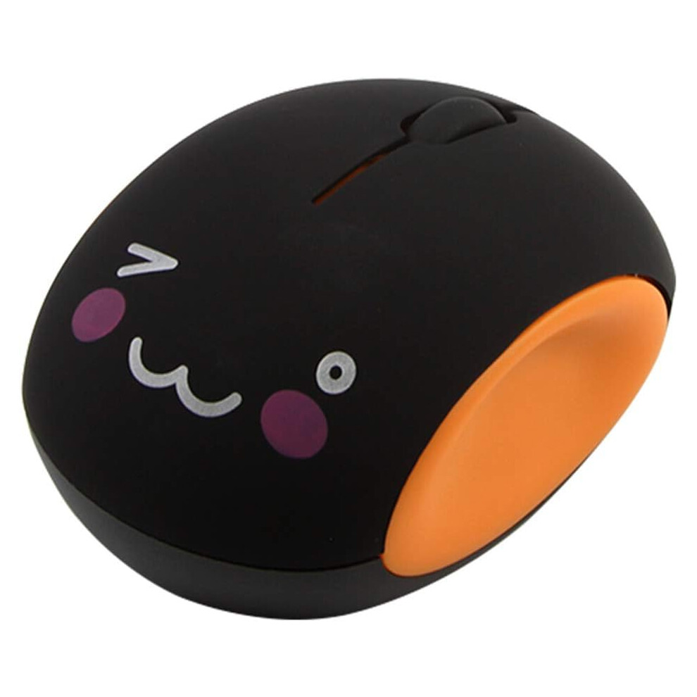 Cute Cartoon Mouse, Ambidextrous Design, Wireless Connection Technology For Home Office, Rechargeable Wireless Mouse With Silent Clicks And Wide Compa 9176269582142
