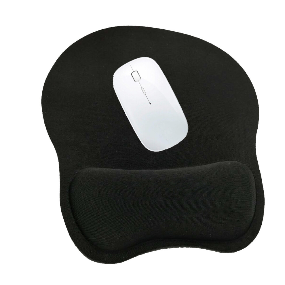 Ergonomic Comfort Mouse Pad, Memory Foam Wrist Rest, Smooth Surface, Non-Slip Rubber Base, Optimal Size For Effortless Movement, Wrist Pain Relief For 9176269584740