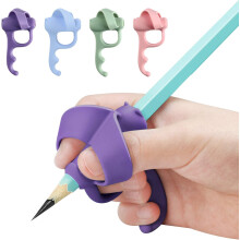 Correcte penhouding, ergonomisch schrijfhulpmiddel, voorkomt vingervervorming, multifunctionele potloodgreep voor kinderen van 2-4 jaar, voor links-