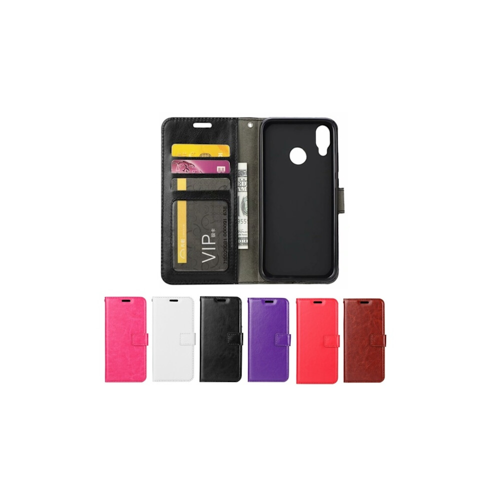 Compatible With Huawei P20 Lite - Wallet Case - White 9773935537705