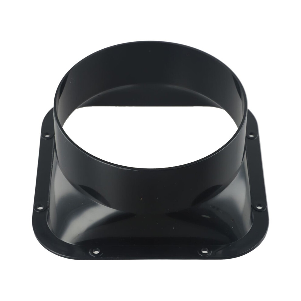 Abs Wall Flange Connector For Ventilation Pipe Air Ducting Connection 150Mm 9773935538023
