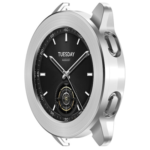 Προστατευτική θήκη για συμβατότητα με το Xiaomi Watch S3Silver 2