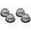 4Pcs Tools Egg Separators Boiling Puncher Piercer Device Manual304Stainless Steel Rubber 1