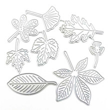 Leaf Cutting Dies Metal Stencils for Card Making Scrapbooking DIY Craft Paper Leaves