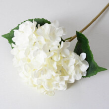 Künstliche Hortensienblüten, 5 Stück, Seidenhortensienblüten mit Stielen, künstlicher Hortensienblumenstrauß für Zuhause, Hochzeit, Party,