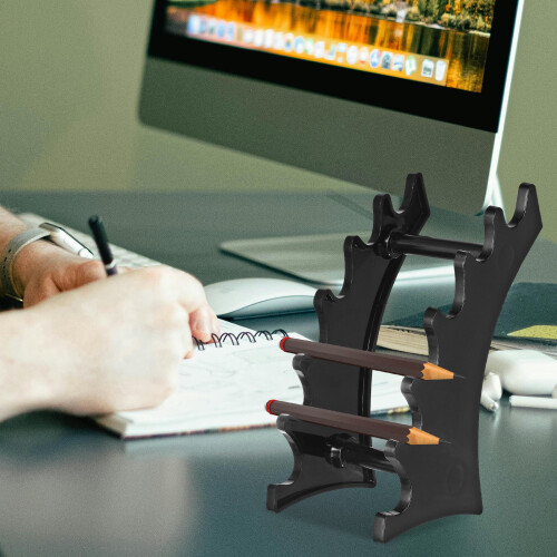 Βάση στήριξης στυλό Mizh2pcs Stand Display Pen Organizer Desktop Pen Stand Βάση στήριξης πινέλου μακιγιάζ 2