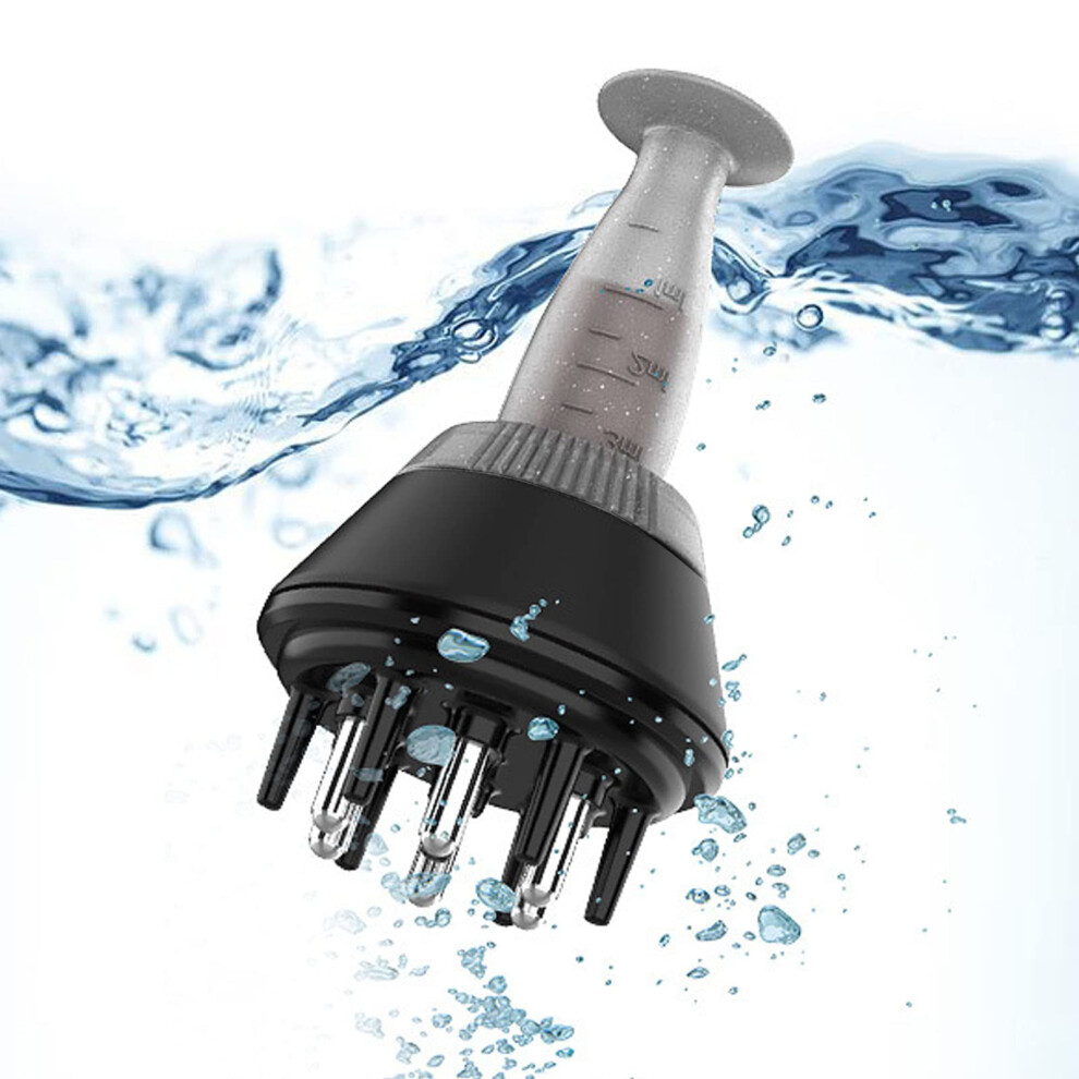 Unisex Scalp Applicator With Massage Comb For Precise Hair Treatment And Conditioner Application