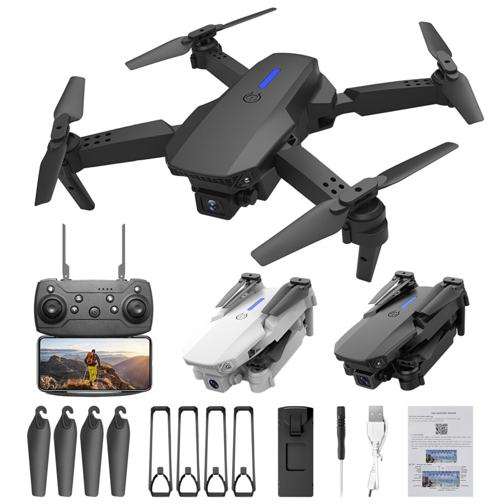Viflosae Fpv Drone With 1080P Camera, Wifi Rc Quadcopter, Headless Mode, Follow Me, Altitude Hold - Cyber Monday Deals 2024 9773935541658