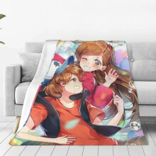 Couverture Gravity Falls, motif anime mignon, en flanelle ultra douce, légère et confortable, 152 x 127 cm, cadeau pour filles et garçons, toutes
