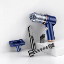 Aspirateur portatif RnemiTe-amo, aspiration de 120 W, chargement USB, ultra-léger, pour le nettoyage de la voiture et de la maison