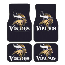 Vikings auton lattiamatot, yhteensopiva katumaastureiden, pakettiautojen, sedanien ja kuorma-autojen kanssa, 4 kpl liukumatonta matot auton