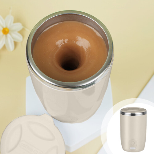 Αυτόματο μαγνητικό κύπελλο καφέ 400ml, συμβατό με πρωτεϊνικά ροφήματα, γάλα,