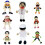 Jeffy Hand Puppet Boy Joseph Cody Feebee Λούτρινη Κούκλα Αποσπώμενη Δωροθήκη Σεφ 50εκ. 4