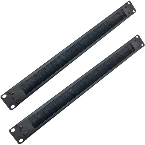 2Pack-1U Αποσυναρμολογήστε τον πίνακα διαχείρισης καλωδίων για τοποθέτηση σε rack με