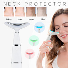 Kiplyki, masaj pentru coloana cervicală cu LED-uri, en-gros, instrument sigur de lifting facial cu vibrații