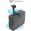 PC Computer Tower Mount Under Desk or Wall with Adjustable Swivel and Secure Locking Holder 3