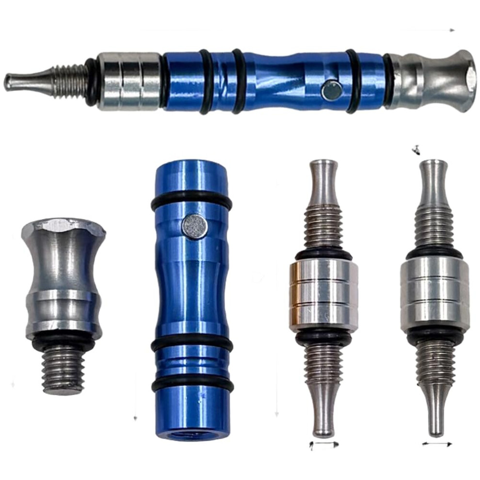 Paintless Dent Kit With Heavyduty Steel Car Dent Removal Tool And Multiple Tip Options, Silver 9365369170223