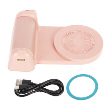 Telefoonstatiefhouder met magnetische handgreep, Bluetooth-houder, draaibaar ontwerp, ergonomische antisliphandgreep, universele compatibiliteit,
