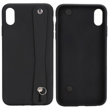 Stötsäkert iPhone XR-skal med dubbelt lagerskydd, uppgraderat flytande silikon och upphöjda kanter som täcker hela skärmen, designat för