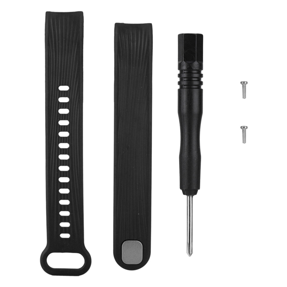 Silicone Watch Strap Compatible With Huawei Band 4 Pro Premium Material No Skin Irritation Ergonomic Design Non Toxic Odorless Sweat Resistant Band 9012494498813